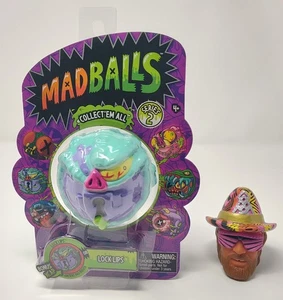 Madballs 2017 Series 2 LOCK LIPS Sealed On Card Zombie Collectibles - Picture 1 of 3