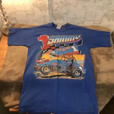 Camisa Sammy Swindle Campeón del Mundo de Outlaws Talla M 1997 Channel Lock Foto 1 de 4
