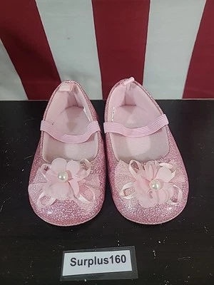 Zapatos de bebé niña Pink Stepping Stones 9-12 meses  Foto 1 de 4