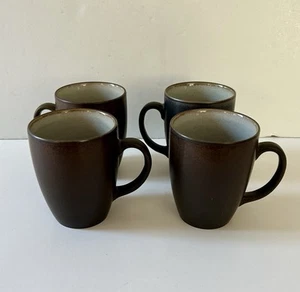 Set of 4 Mikasa Potter's Art Swiss Coffee MK101 Tall Coffee Mugs Ben Seibel - Picture 1 of 3