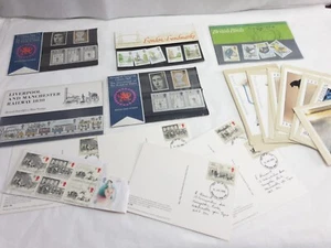A Collection of stamps and related items ,Birds, Railway , Transport ect Joblot - Picture 1 of 12