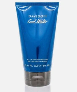 COOL WATER by DAVIDOFF for Men 5.0 oz 150 ml ALL IN ONE SHOWER GEL New Sealed - Picture 1 of 1