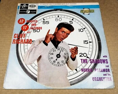 CLIFF RICHARD WITH THE SHADOWS... - 32 MINUTES AND 17 SECONDS WITH CLIFF RICHARD - Image 1 of 4