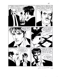 CORRADO ROI - Tavola originale Dylan Dog n.322 "Il pianto delle Banshee" p.79 - Imagen 1 de 1