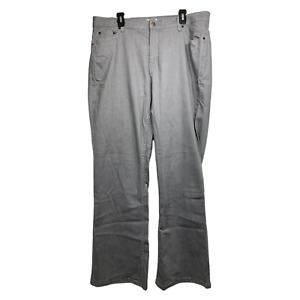 Denim & Co. Regular Modern Waist Stretch Boot Cut Jeans Sz 20W TALL GREY (READ)