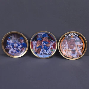 Vintage Sports Impressions MLB Collectors Plate 1991-93 Bonds Alomar Sandberg - Picture 1 of 7