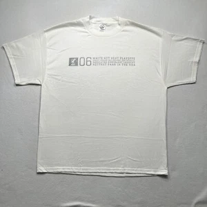 Miami Heat 2006 White Hot Heat NBA Silver White T Shirt Size XL NWOT - Picture 1 of 5