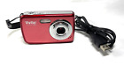 Vivitar ViviCam RED 7022 7.1 MP LCD Digital Camera with Cable, Strap