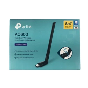 TP-Link Archer T2U Plus High Gain Wireless Dual Band USB Adapter - Picture 1 of 2