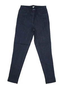 Venus Casual Pants Dark Wash Pull On Skinny Jeans Stretch Womens M - Picture 1 of 11