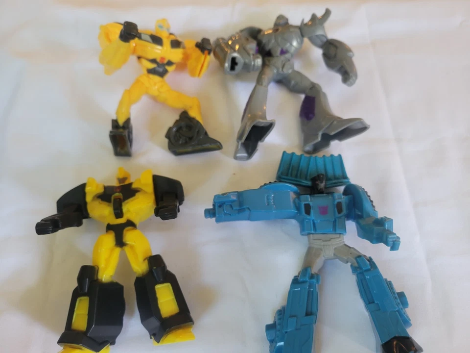 Lote de 4 figuras de acción Transformers McDonald's 2010 juguetes  Foto 1 de 4