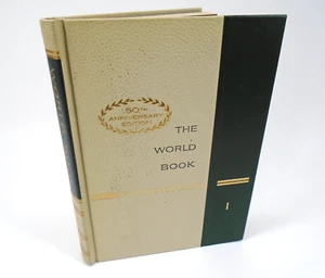 The World Book 1966 Encyclopedia Book I Vintage 50th Anniversary Edition Vol. 1 - Bild 1 von 9