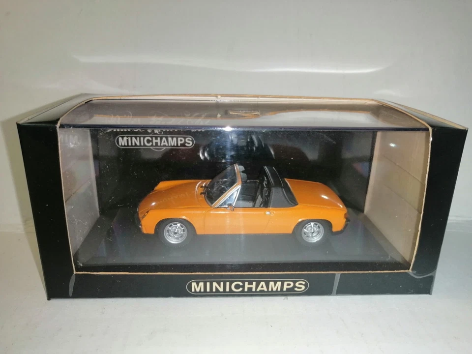 PORSCHE 914 1969-73 ORANGE 430 065661 MINICHAMPS SCALA 1/43 - Immagine 1 di 1