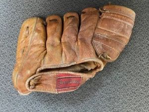 Vintage Kids Leather Baseball Glove Johnny Walker FG200 The Pro Used Mitt - Picture 1 of 2