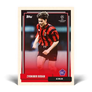 Topps The Lost Rookie Cards 2023 - Card 014 - Zvonimir Boban - AC Mailand - Bild 1 von 1