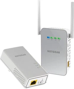 Netgear Powerline PLW1000 Homeplug AV2 Gigabit WLAN Starterkit (1615942285) - Bild 1 von 2