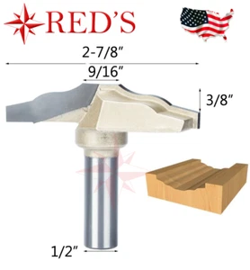 Tideway Carbide Pro LC18274608 2-7/8" RAISED PANEL 1/2" shank router bit - Picture 1 of 1