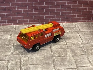 Matchbox Superfast Blaze Duster Lesney Vintage Fire Truck No 22 NM - Picture 1 of 5