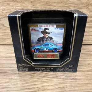 Car 1:64 RC Limited Edition 1992 Premier Richard Petty STP Gold Embossed Card - Picture 1 of 3