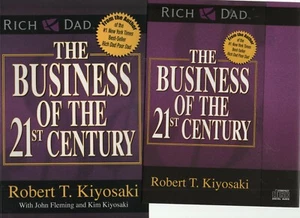 Book & Audio Set CD Rich Dad Business of The 21st Century Robert T. Kiyosaki NEW - Picture 1 of 3