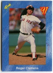 1991 Classic #T18 Roger Clemens Boston Red Sox - Picture 1 of 2