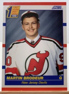 1990 Score # 439 Martin Brodeur Rookie RC New Jersey Devils 1st Round Draft Pick - Picture 1 of 6