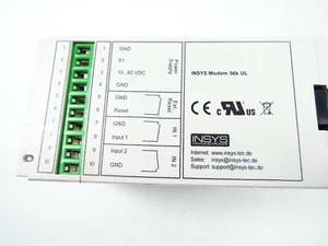 MODEM INSYS 56K 10-60VDC RS232~RJ45 2 W 2 OUT - Zdjęcie 1 z 7