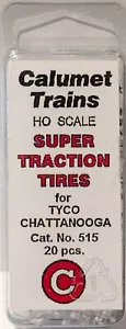 Calumet Trains #515 Super Traction Tire Assortment -- TYCO Traction Tires pkg(20 - Picture 1 of 1