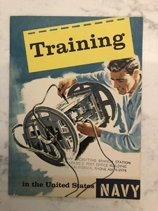 Training In The United States Navy Training Booklet 1959 - Picture 1 of 9