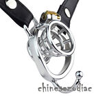 Stainless Steel Male Girdle Design Metal Chastity Cage Stealth Locks Belt 