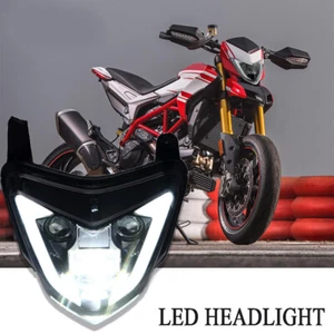 For Ducati Hypermotard 939 821 13-18 LED Headlight Assmbly High Low beam w/Turn - Foto 1 di 11