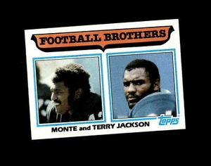 Monte Jackson / Terry Jackson #268 Topps Football Excellent top - Picture 1 of 2
