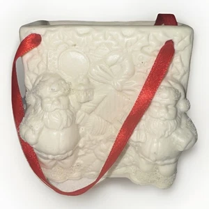 Hermosa bolsa de porcelana de Papá Noel Navidad - Imagen 1 de 4