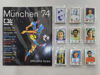 Copa Mundial de la FIFA Munich 74 Panini Juego Completo Reimpresión Foto 1 de 2