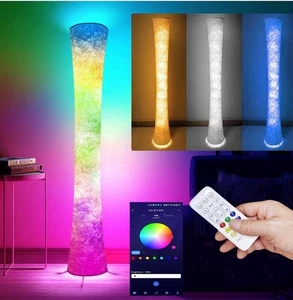 Smart Led Floor Lamps, RGB Color Changing with APP & Remote Control...NEW - Picture 1 of 8