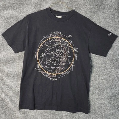 McDonald Observatory Shirt Mens Medium Star Map Astronomy Tee Texas Science - Image 1 of 4