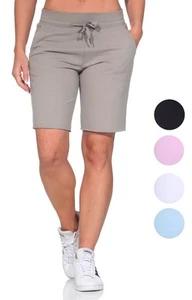 Elbsand Damen Sweat Shorts Sweatshorts Sport kurze Hose Damenshorts ESWMijar - Bild 1 von 21