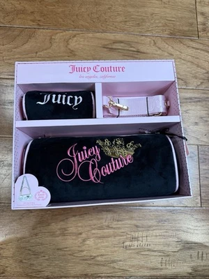 Juicy Couture Barrel Bag Black Gift Set NWT Retail $100 - Image 1 of 4
