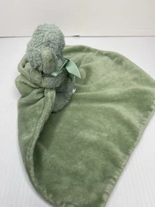 Puffle Jellycat? Coperta di sicurezza succhietto dinosauro verde dinosauro raro peluche - Foto 1 di 11