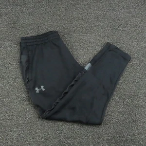 Under Armour Hose Herren XL schwarz ColdGear Tapered sportlich Lauf Jogginghose Logo - Bild 1 von 9