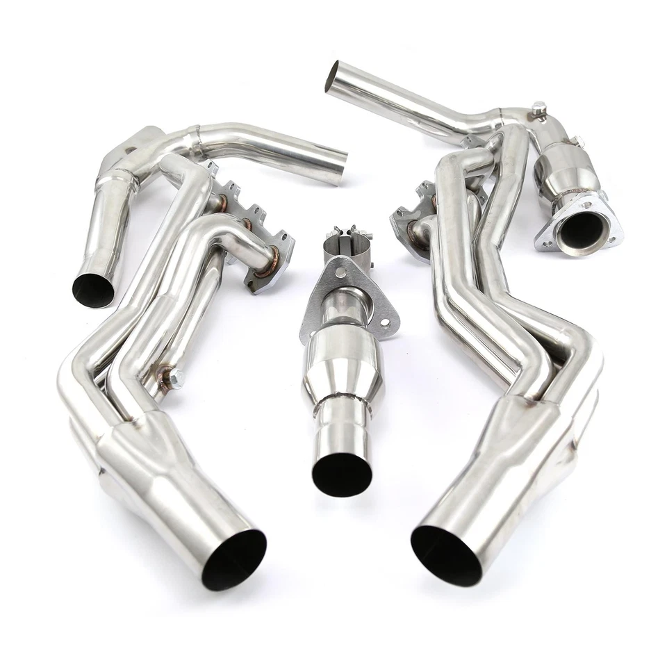 Ford F150 2004-2010 Truck 4X4 4.6L V8 Stainless Steel Exhaust Headers Foto 1 de 1