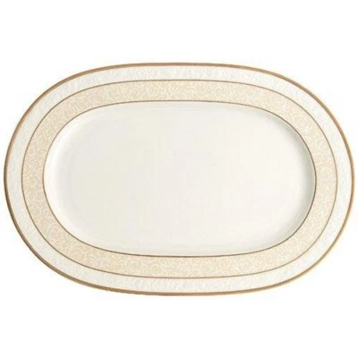 Villeroy & Boch IVOIRE 16" Serving Oval Platter # 2940 - Image 1 of 4