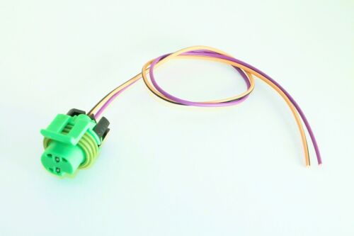 Oil Pressure Switch Connector Pigtail Gm Green 2002-2012 2 Wire Purple Ground