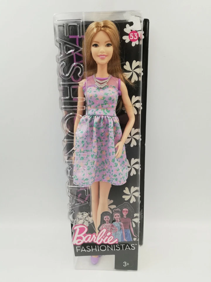 Mattel DVX75 Barbie Fashionistas 53 Lovely in Lilac Doll