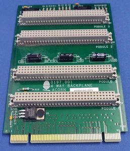 Acorn RiscPC 4 Slot Backplane for use with 2 Slices. Risc PC - Picture 1 of 1