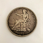 Antique+1877+Trade+Dollar+Very+Fine+90%25+Silver+%241+Coin