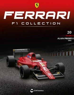 NEW IXO 1:43 F1 FERRARI F1 91 - Alain Prost 1991 +Magazine no Minichamps - Immagine 1 di 3