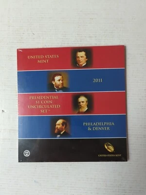 2011 P & D US Mint Uncirculated Presidential Dollar 8-Coin Set | Sealed - Image 1 of 2