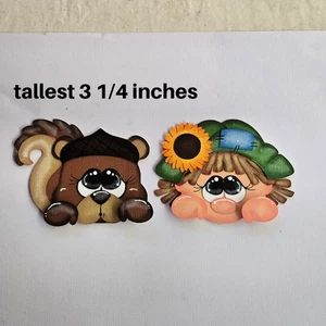 FALL PEEKERS Sammelalbum gestanzt vorgefertigtes Papier Piecing SET von Rhonda - Bild 1 von 3