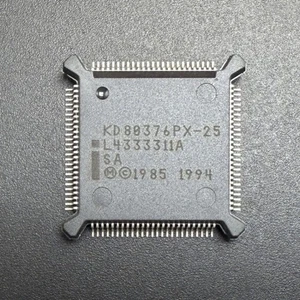 Intel KD80376PX-25 CPU QFP100 25MHz x86 Embedded 80386 Processor Microprocessor - Picture 1 of 4
